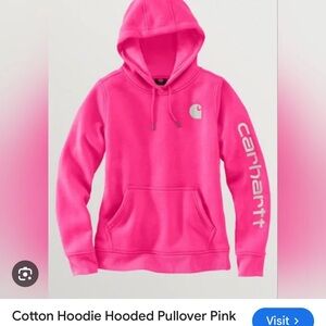 Carhartt Fuchsia Pullover Hoodie